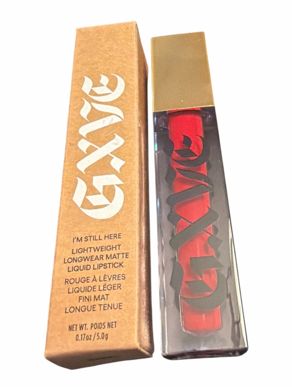 GXVE Beauty I’m Still Here Matte Liquid Lipstick NIB Gwen Stefani